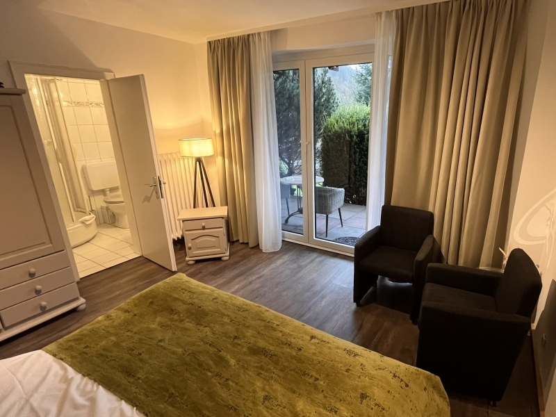 Slaapkamer Appartement Hotel Iris