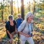 Virendengroepen en families genieten van de natuur en de fasilliteiten van Harz Hotel Iris