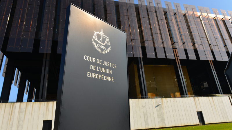 Exterior of the European Court Of Justice