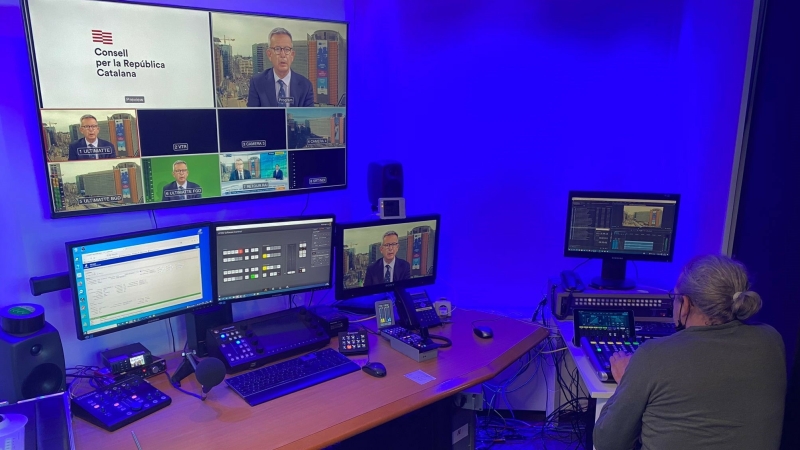 Live streaming recording studio in Brussels