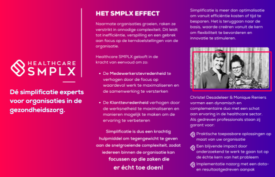 De Simplificatie Experts