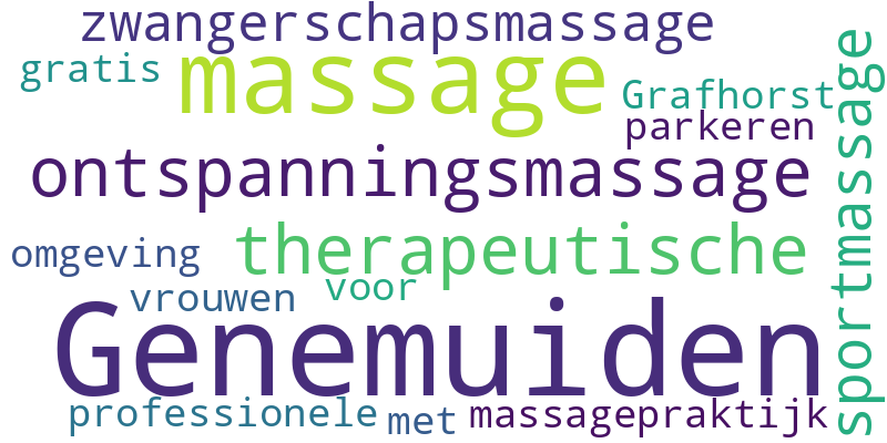 Massage in Genemuiden