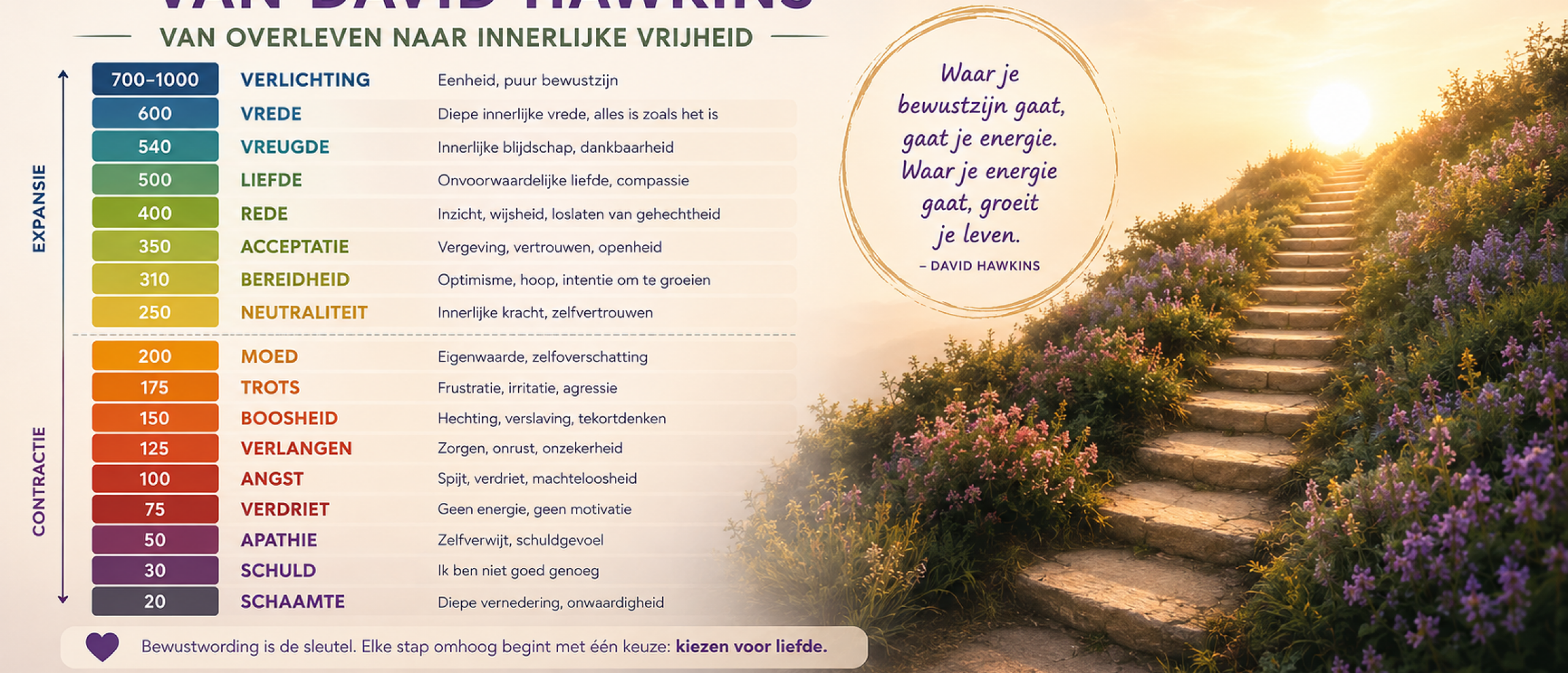 Bewustzijnsniveaus David Hawkins