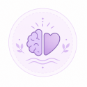 Illustratie van een brein en hart als symbool voor de balans tussen denken, voelen en emotionele intelligentie.