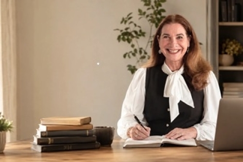 Sheila Neijman werkt aan haar boek over geluk en persoonlijke ontwikkeling
