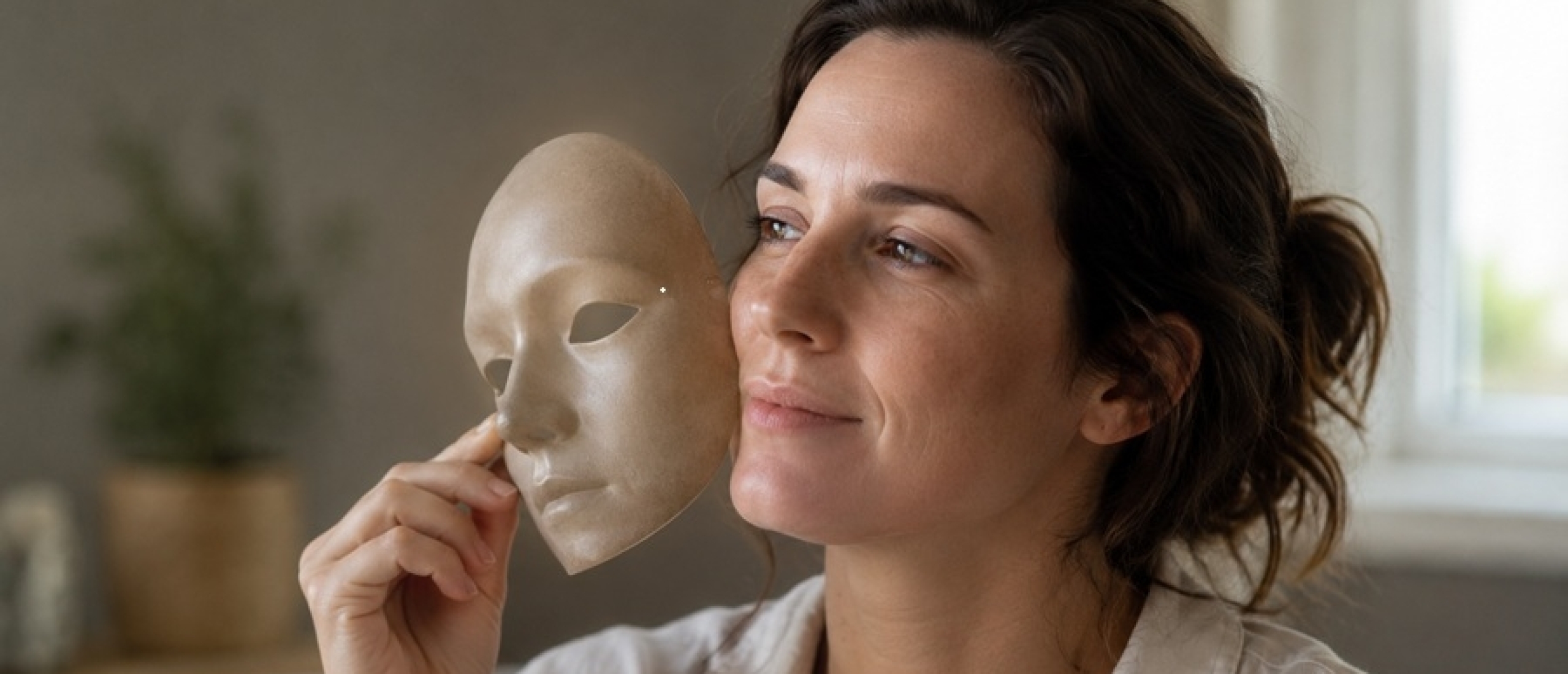De weg terug naar jezelf masker