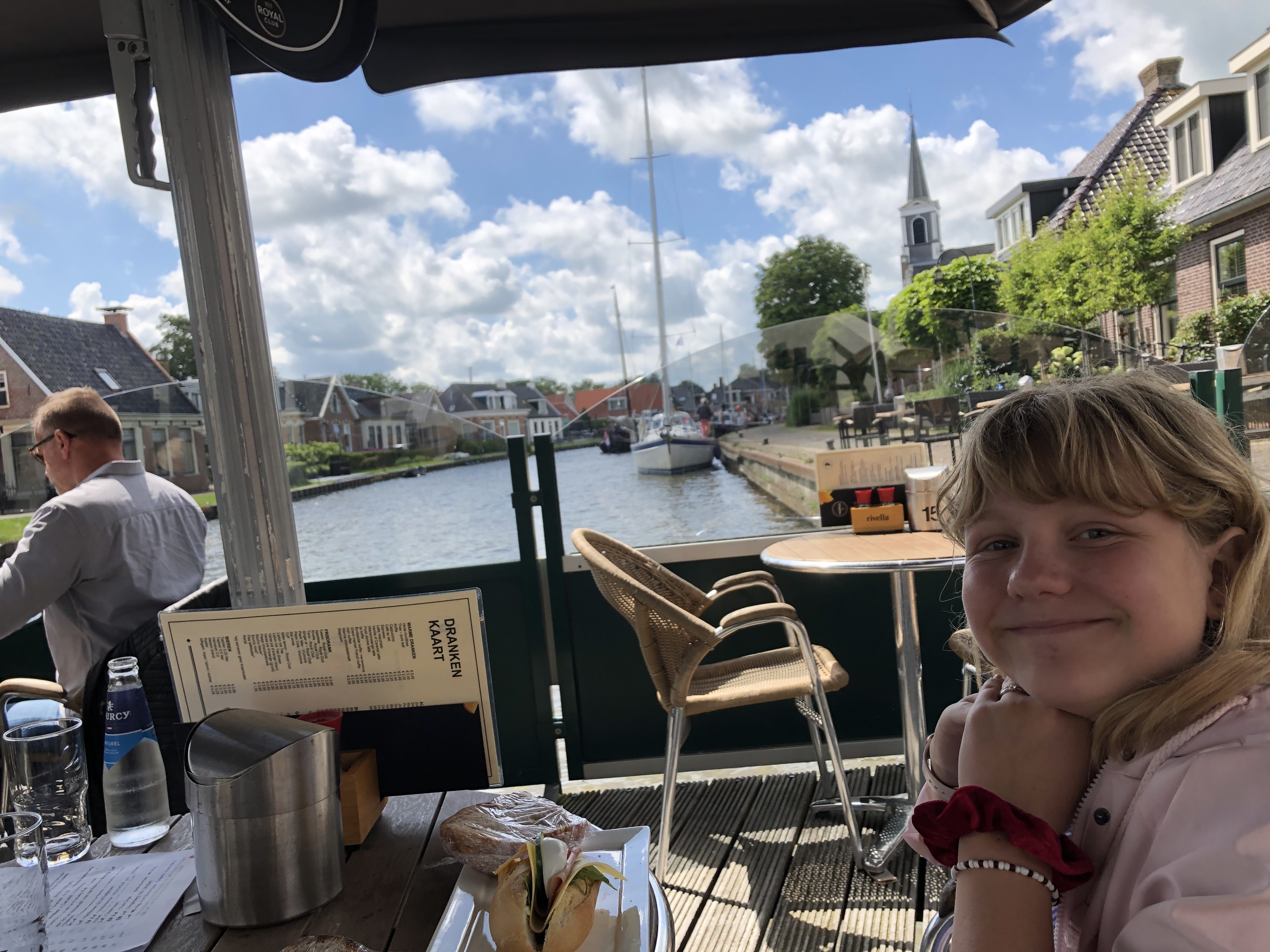 Terrasjes aan het water Friesland