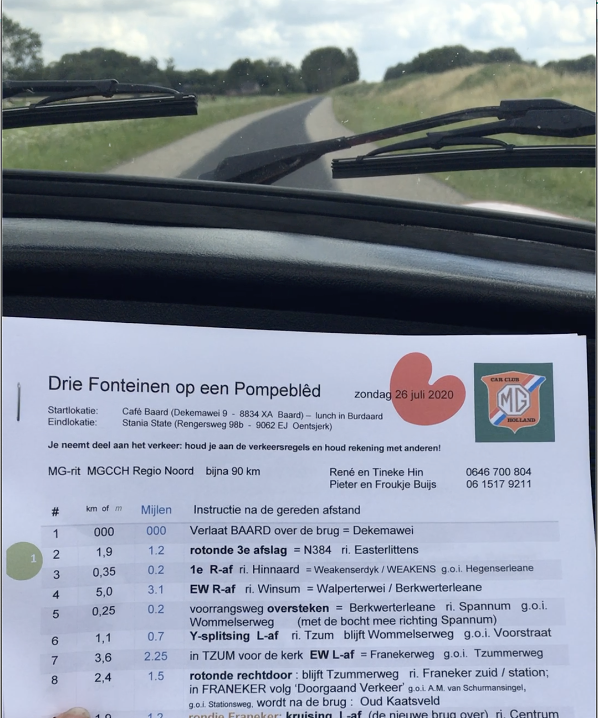 Leuke Friese auto routes