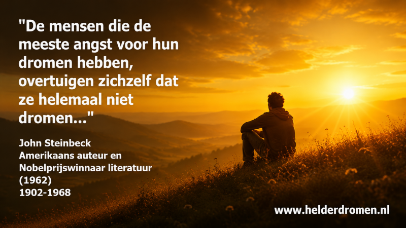 Helder dromen wijst je de weg
