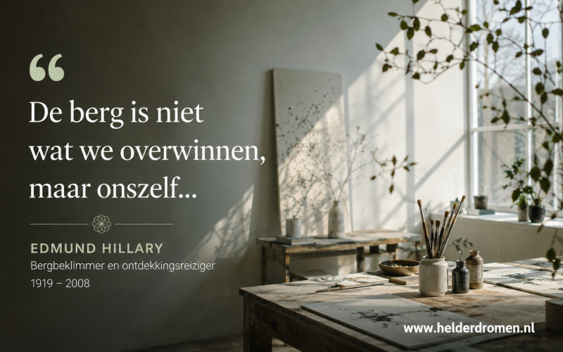 Helder dromen wijst je de weg