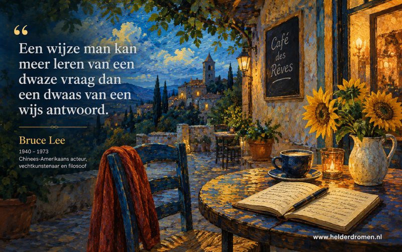 quote bruce lee Hoe laat Gayle Delaney je zelf ontdekken wat je droom betekent? Helder dromen wijst je de weg