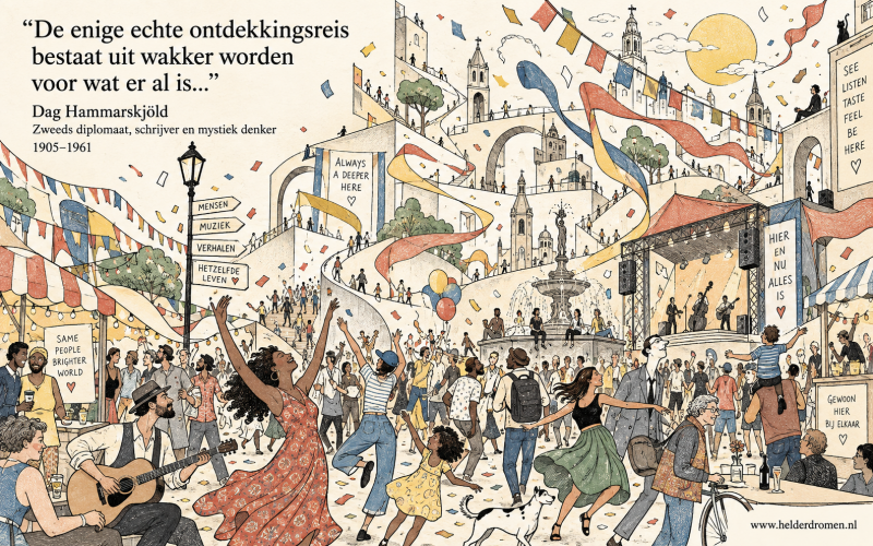 helder dromen wijst je de weg