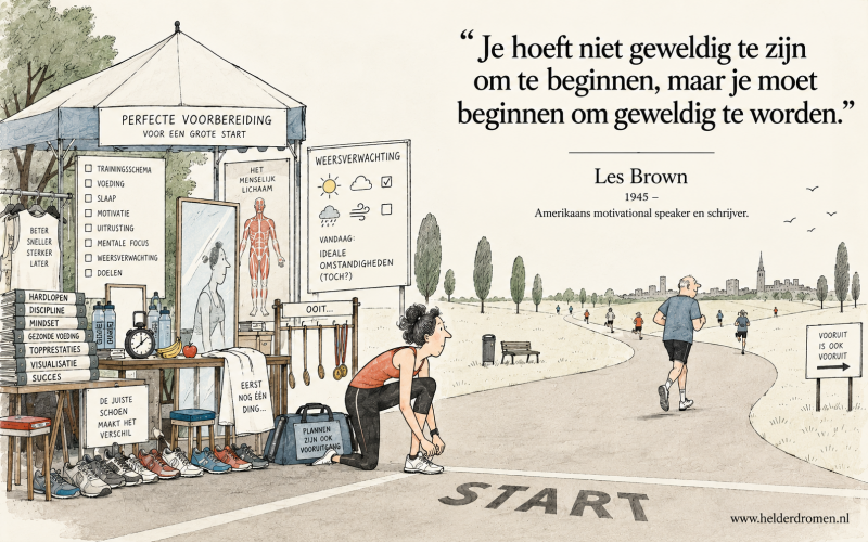 Helder dromen wijst je de weg