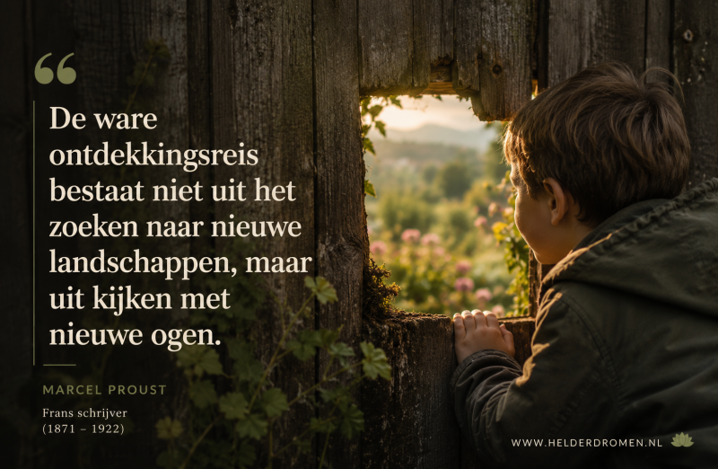 Helder dromen wijst je de weg