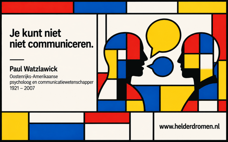 Helder dromen wijst je de weg