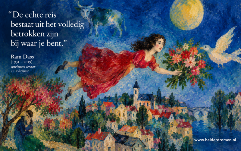 Helder dromen wijst je de weg
