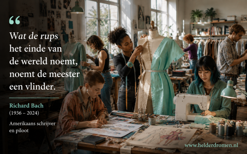 quote richard bach vertrouwen-de-taomind-kracht-van-meebewegen-met-wat-het-leven-brengt Helder dromen wijst je de weg