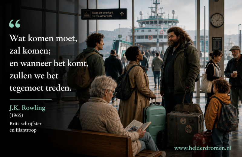 quote rowling vertrouwen-de-taomind-kracht-van-meebewegen-met-wat-het-leven-brengt Helder dromen wijst je de weg