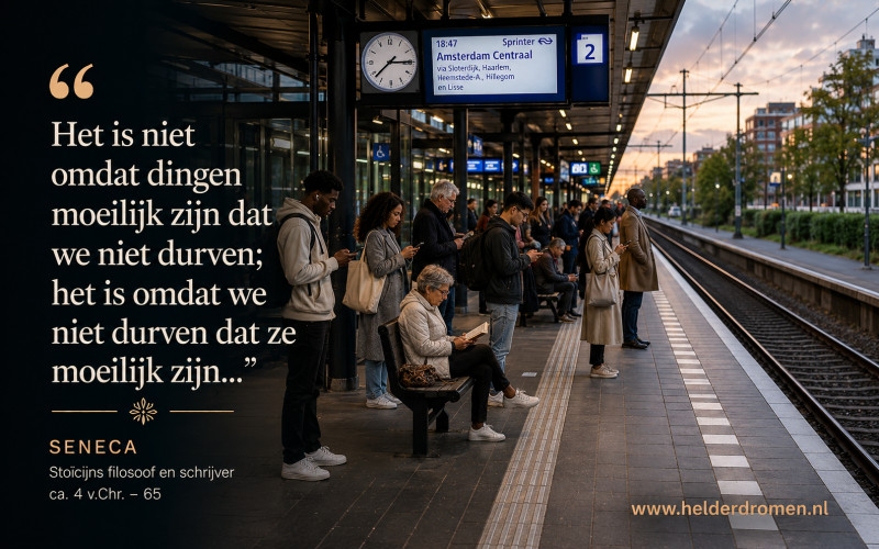 quote seneca Helder dromen wijst je de weg
