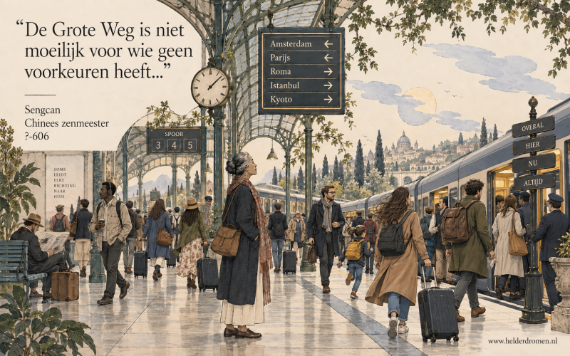 helder dromen wijst je de weg