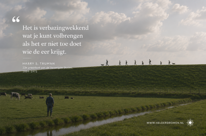 Helder dromen wijst je de weg