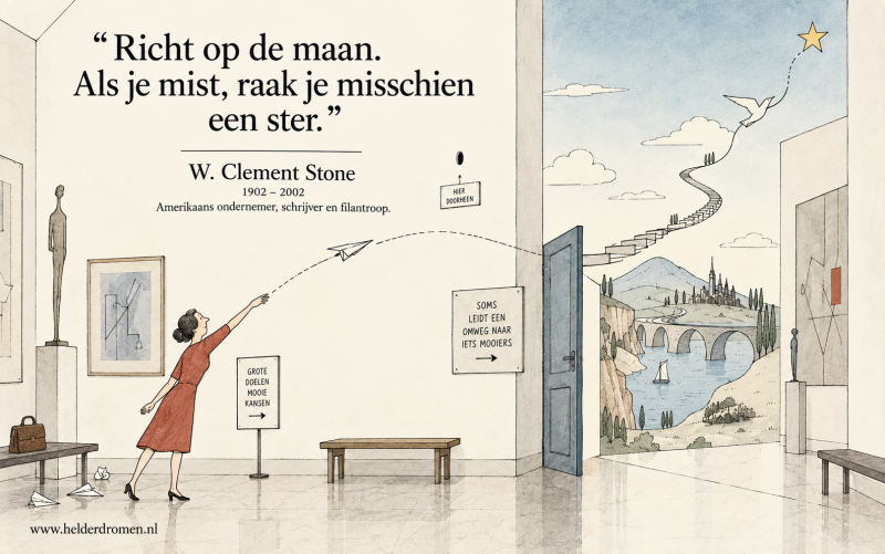 Helder dromen wijst je de weg
