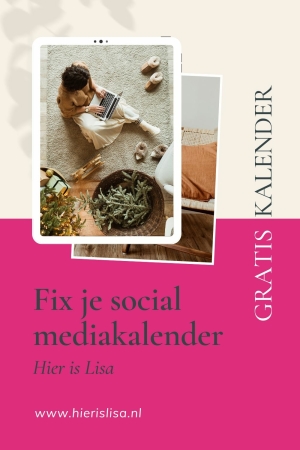 Fix je social mediakalender