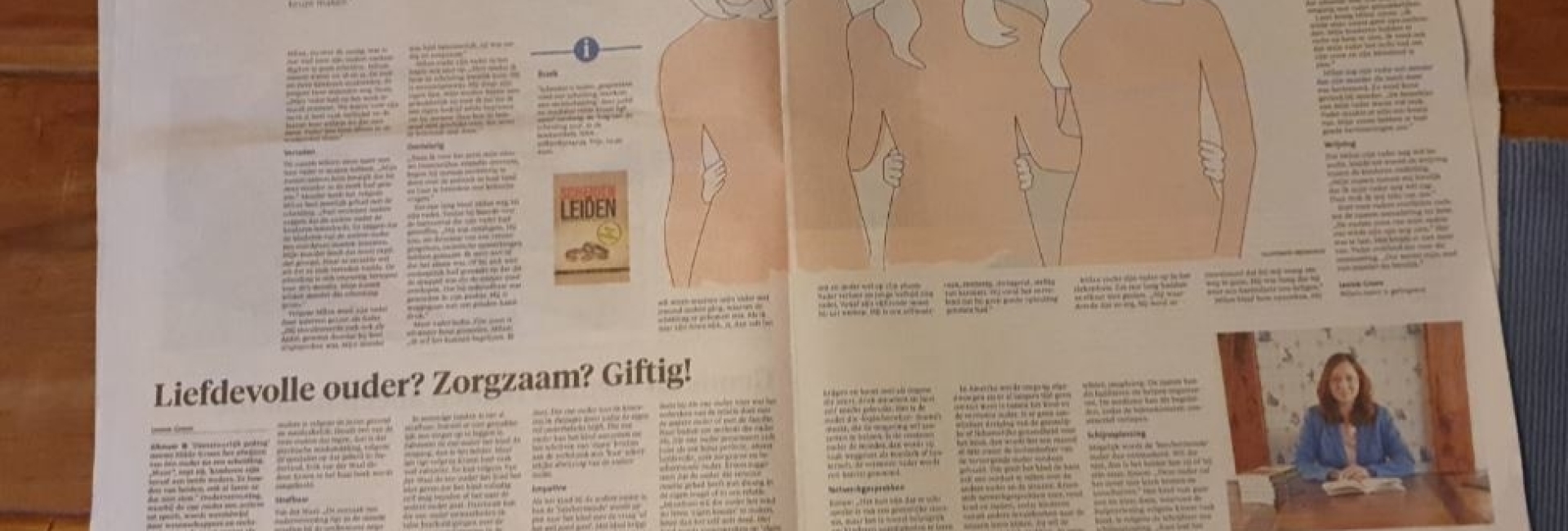 Artikel over scheiden in Noordhollands Dagblad