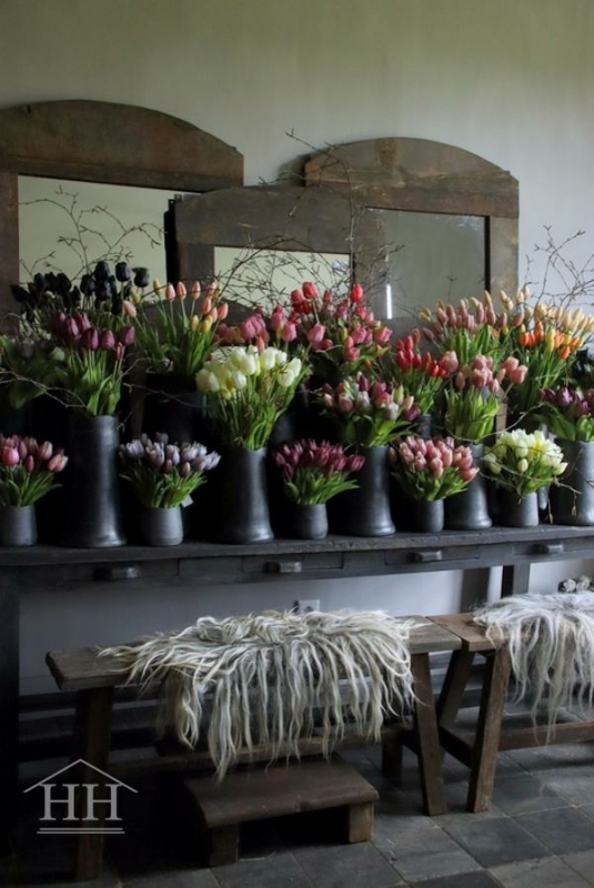 Kunst tulpen assortiment met boeketten | Hillary'sHome