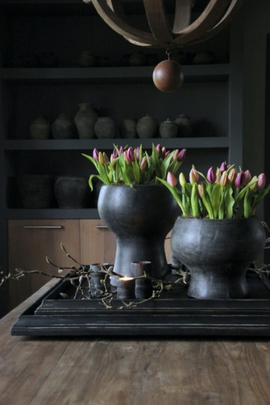 Kunstbloemen tulpen decoratie styling