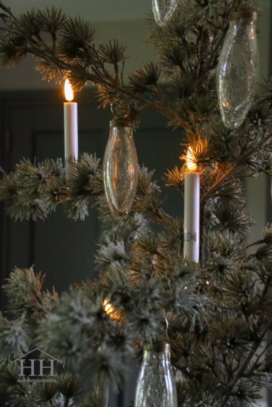 Led kaarsen met clip voor in de kerstboom