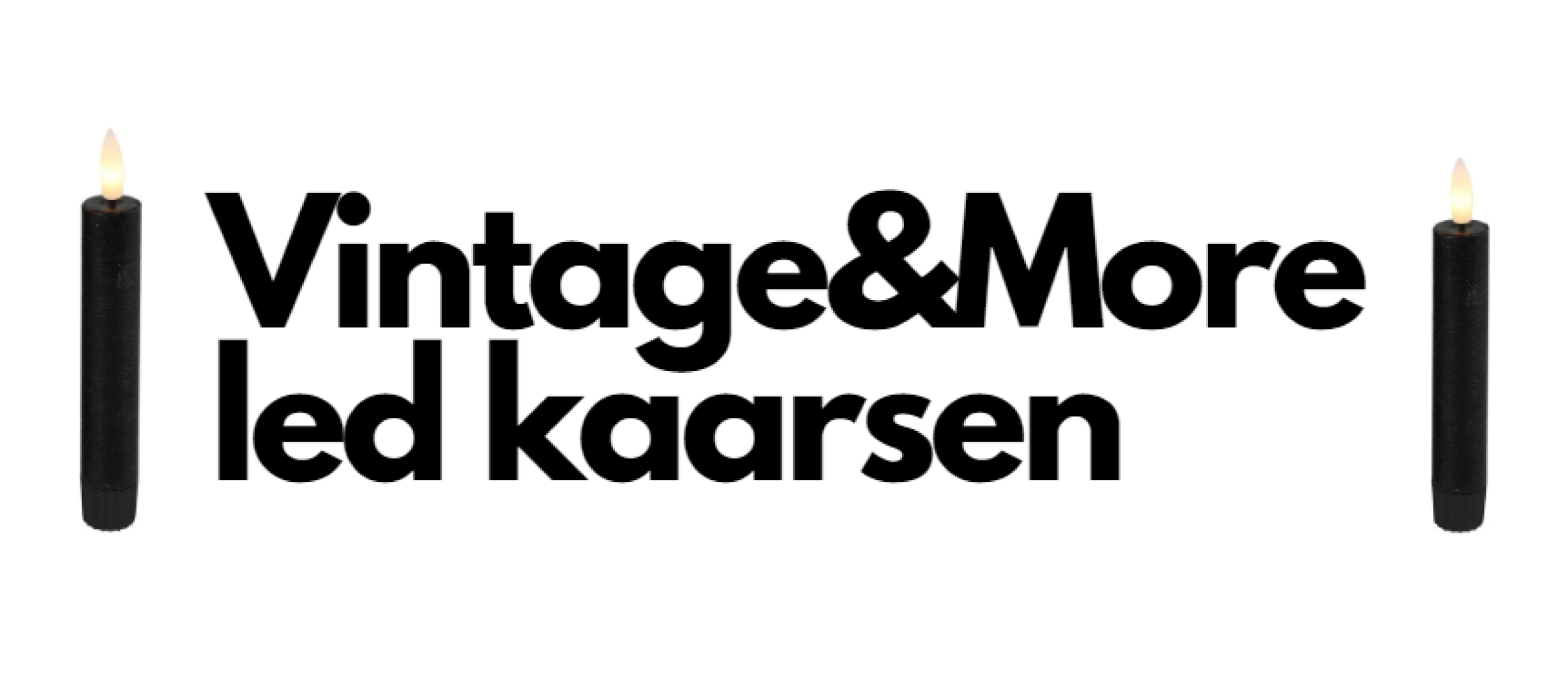 NIEUW: Vintage & More LED kaarsen