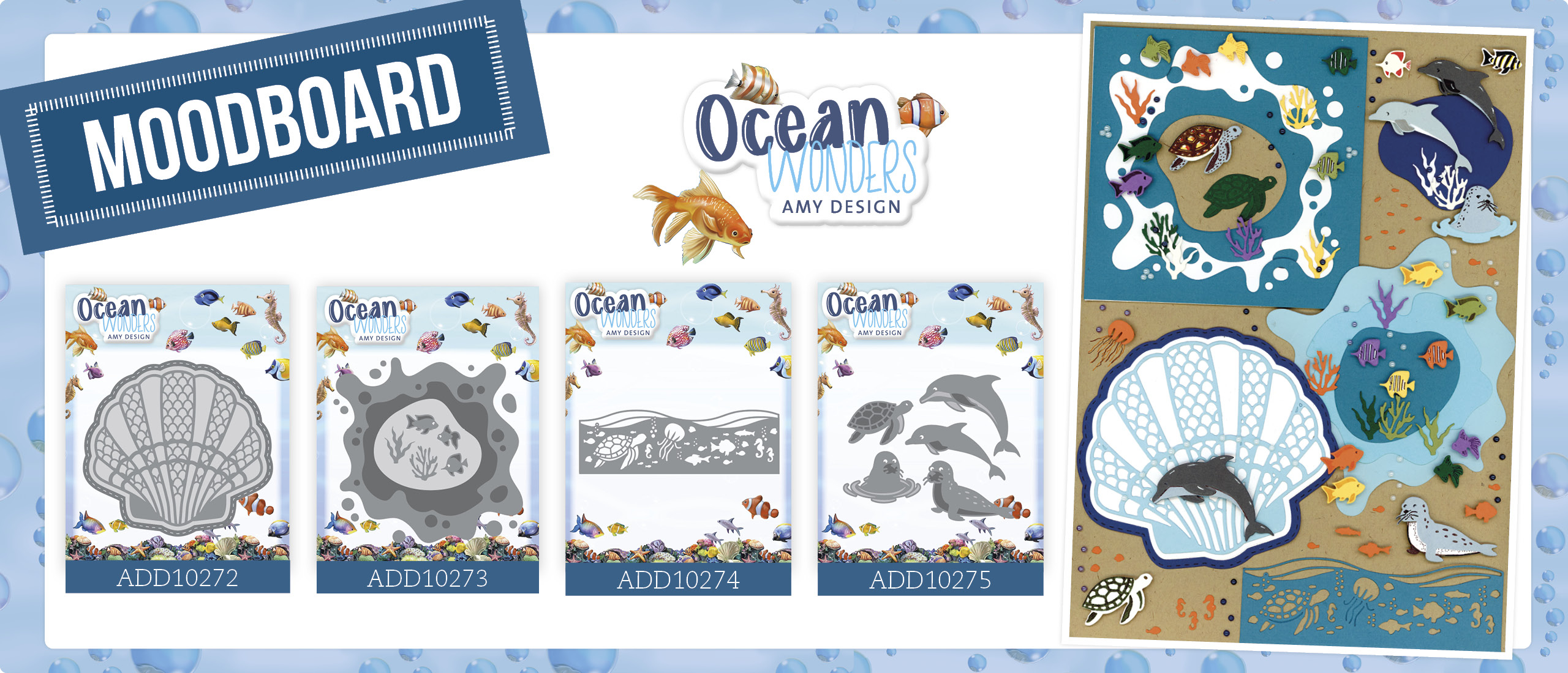Gratis Moodboard Ocean Wonders van Amy Design