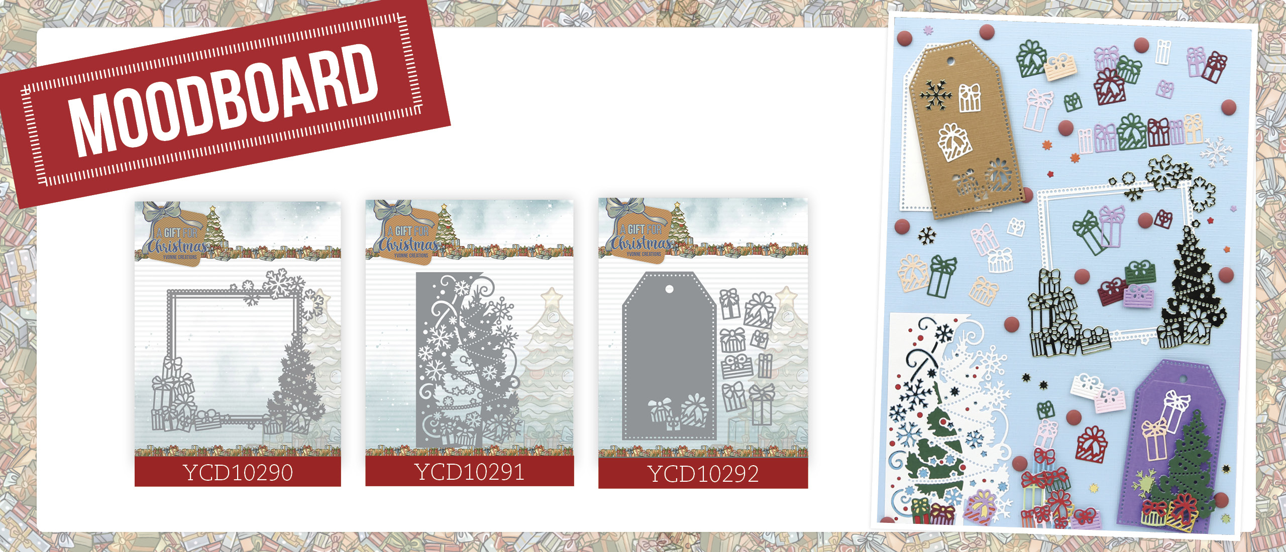 Gratis Moodboard A Gift for Christmas van Yvonne Creations