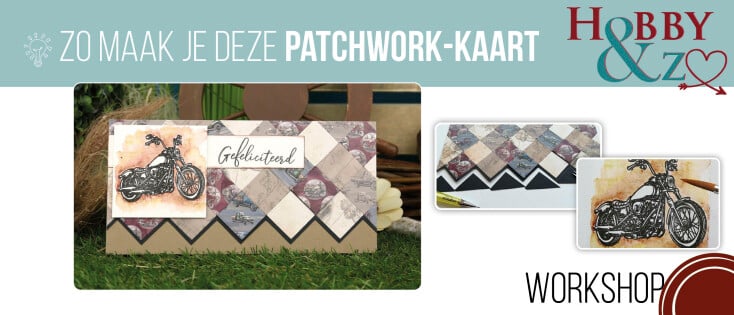 Workshop techniek Patchwork-kaart Hobby&Zo 15