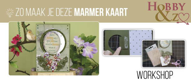 Techniek workshop: Pop-up kaart met Sannie Burmester