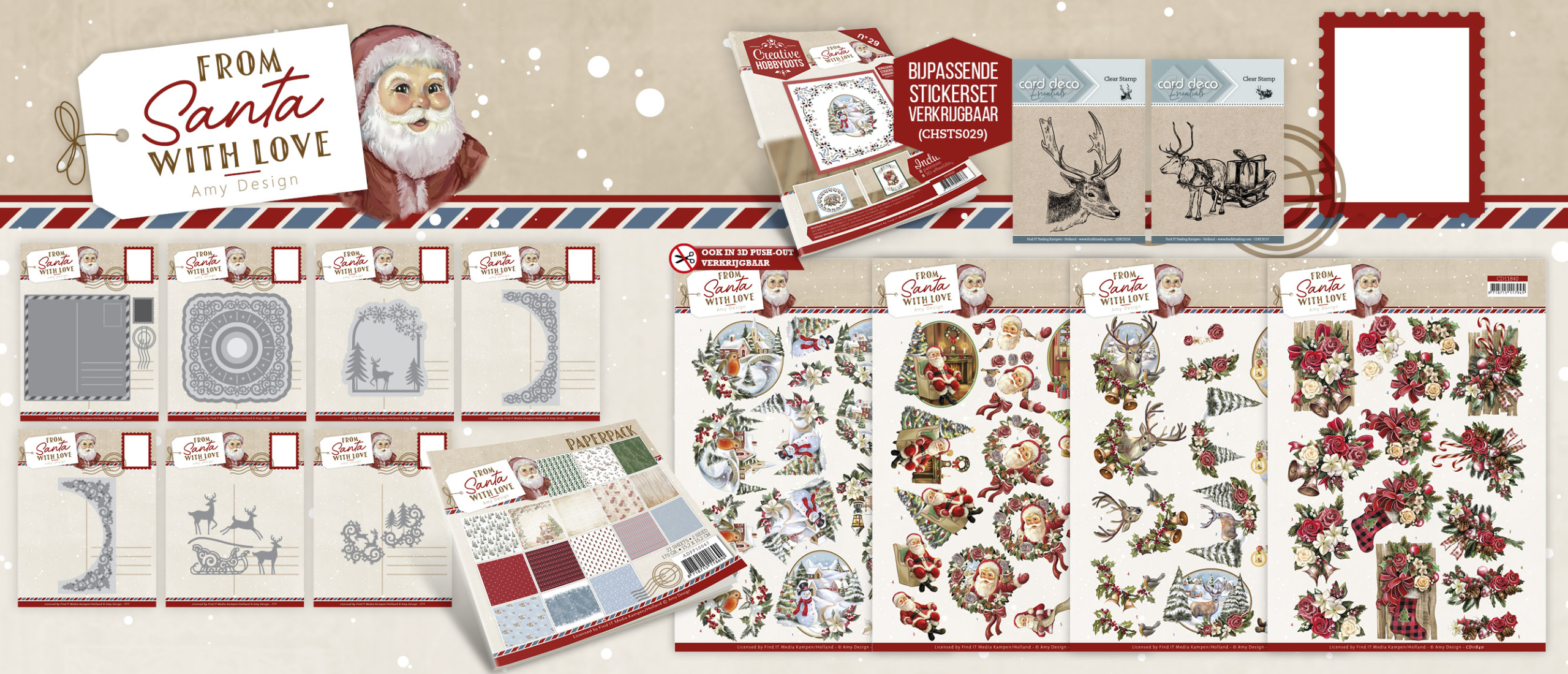 Nieuwe collectie: From Santa With Love - Amy Design