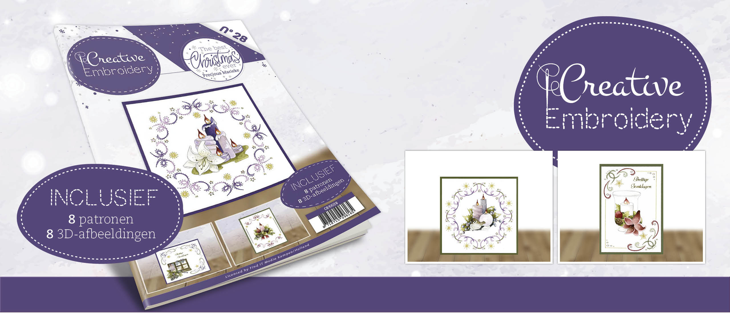 Creative Embroidery 28 - Precious Marieke- The Best Christmas Ever