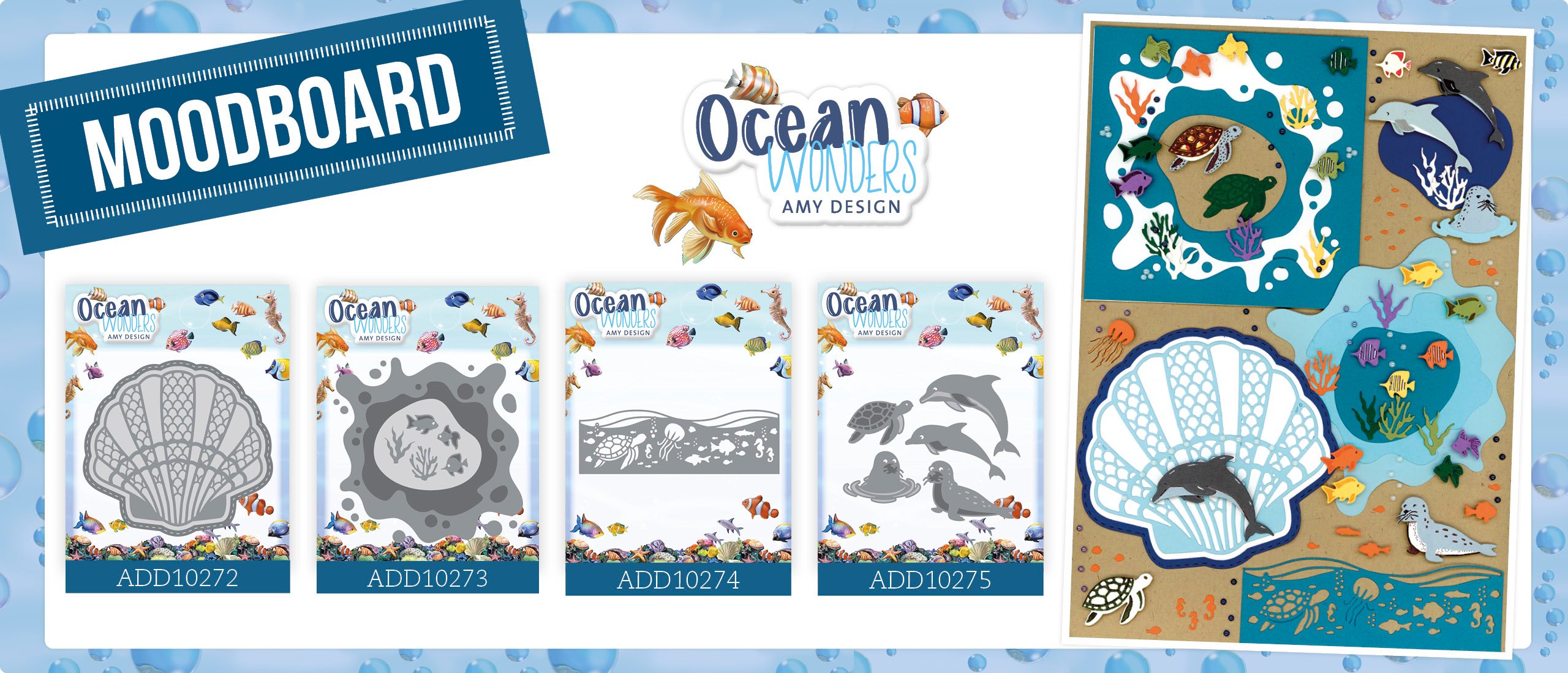 Gratis Moodboard Ocean Wonders - Amy Design