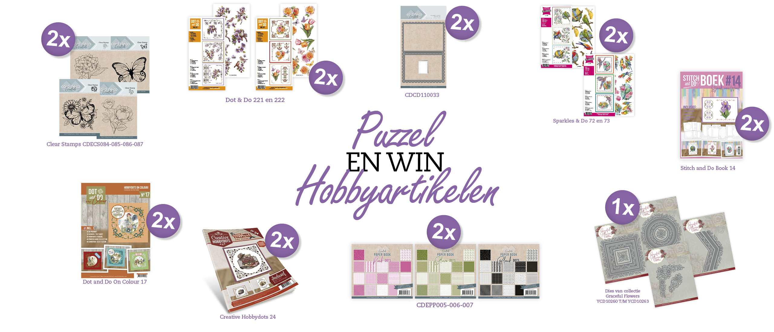 Puzzelprijzen in Hobbyjournaal 203!