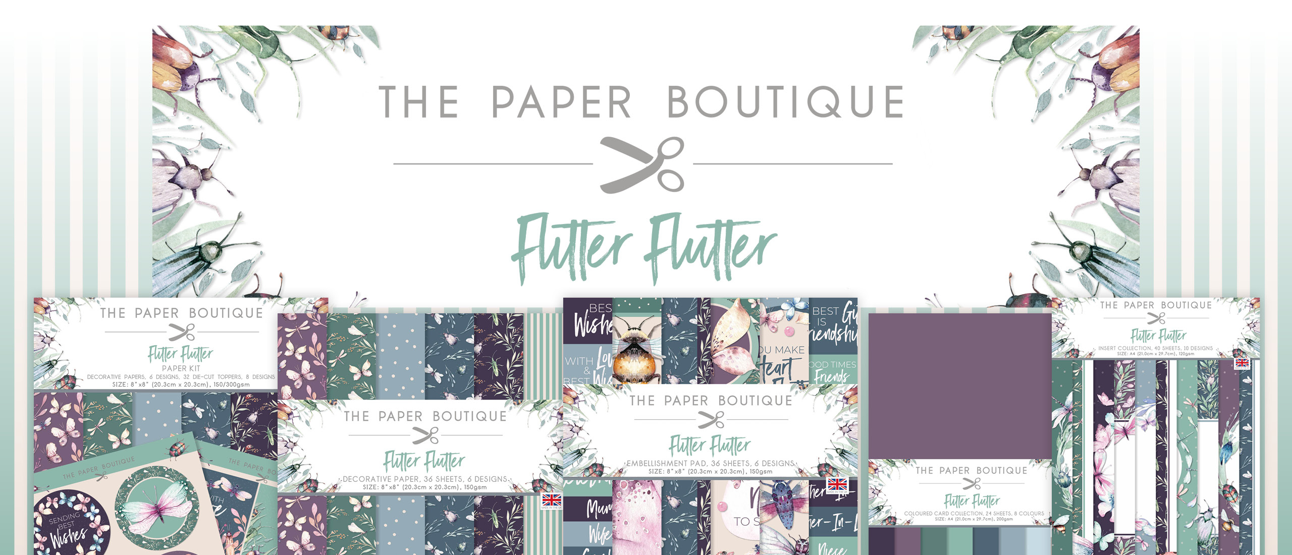 Flitter Flutter van The Paper Boutique!