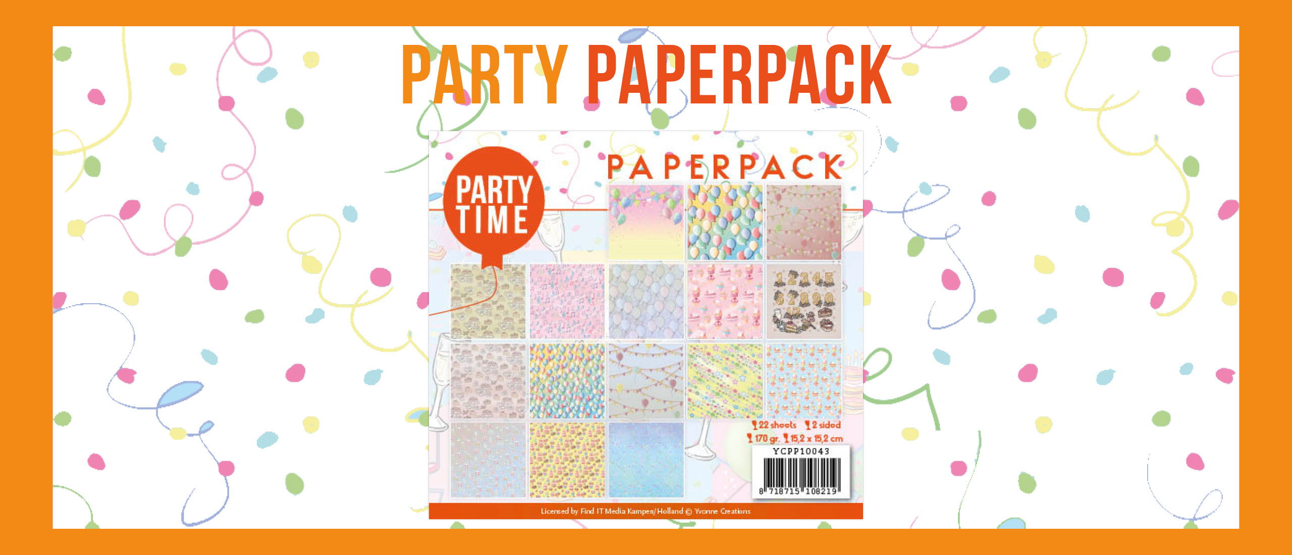 Paperpack - Yvonne Creations - Party Time