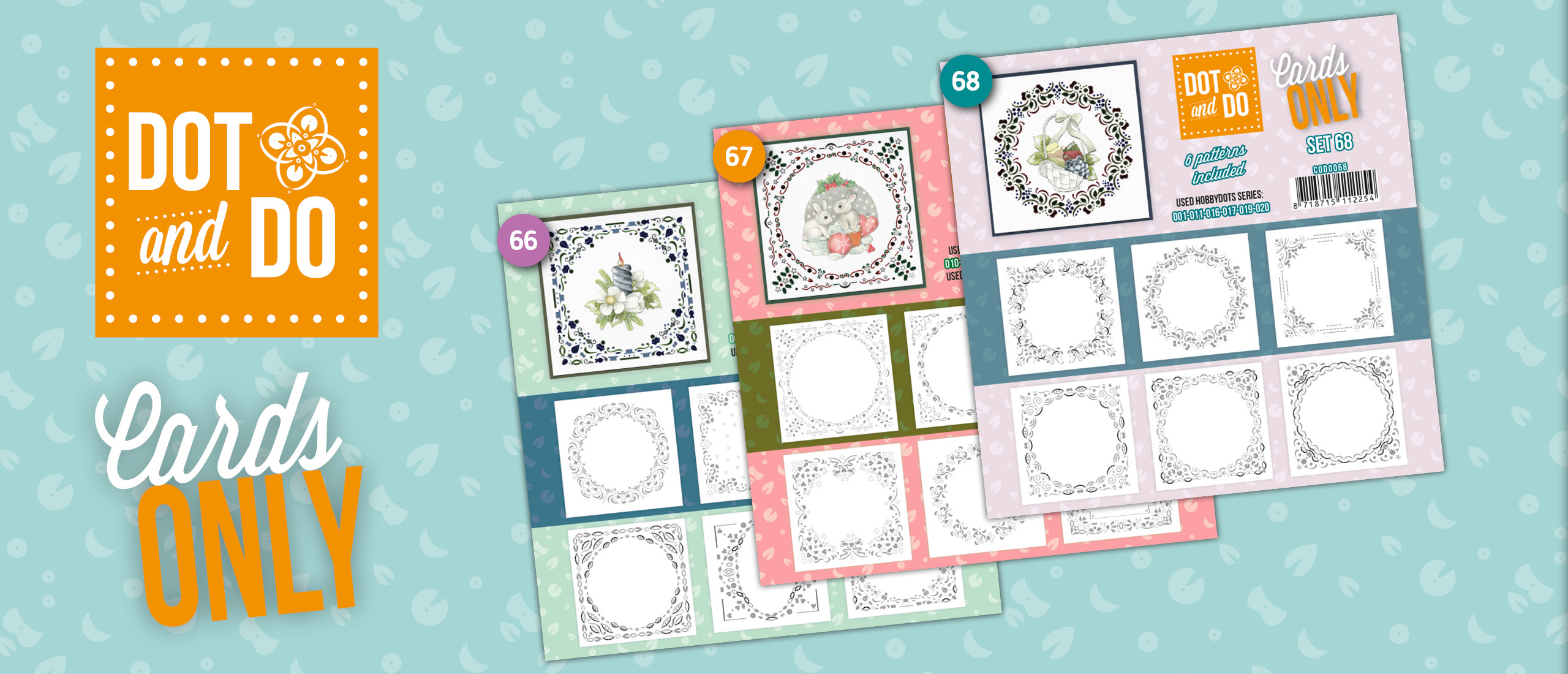 Nieuw: Dot and Do Cards Only SET 66-67-68