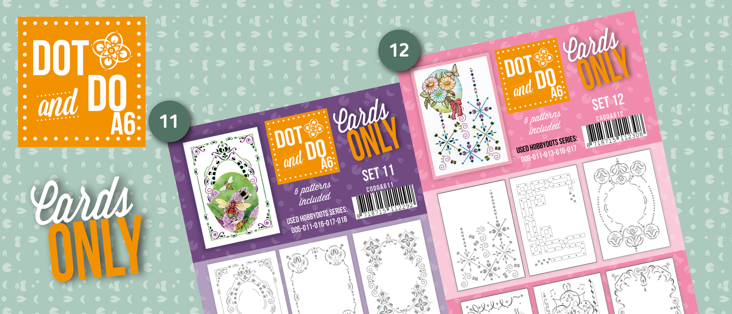 Dot and Do Cards Only A6 nr 11 en nr 12!