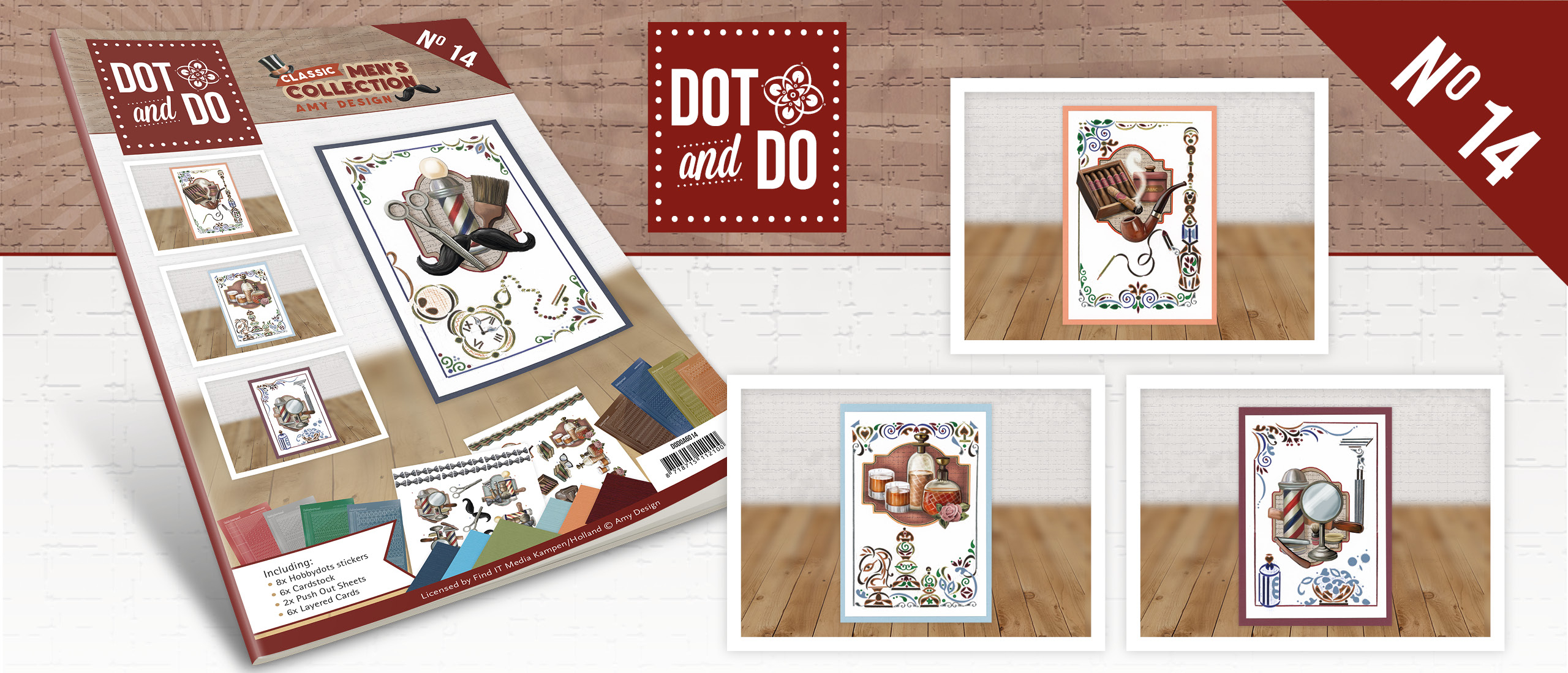 Dot and Do Book 14 - Amy Design - Classic Men's Collection (DODOA6014)