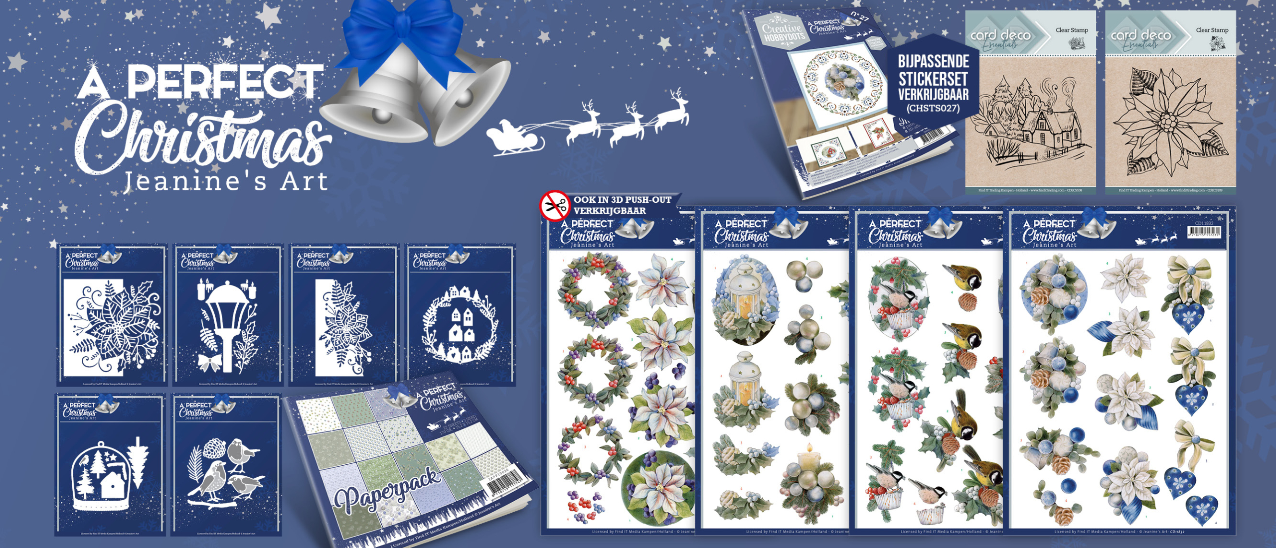 Nieuwe collectie: A Perfect Christmas - Jeanine's Art