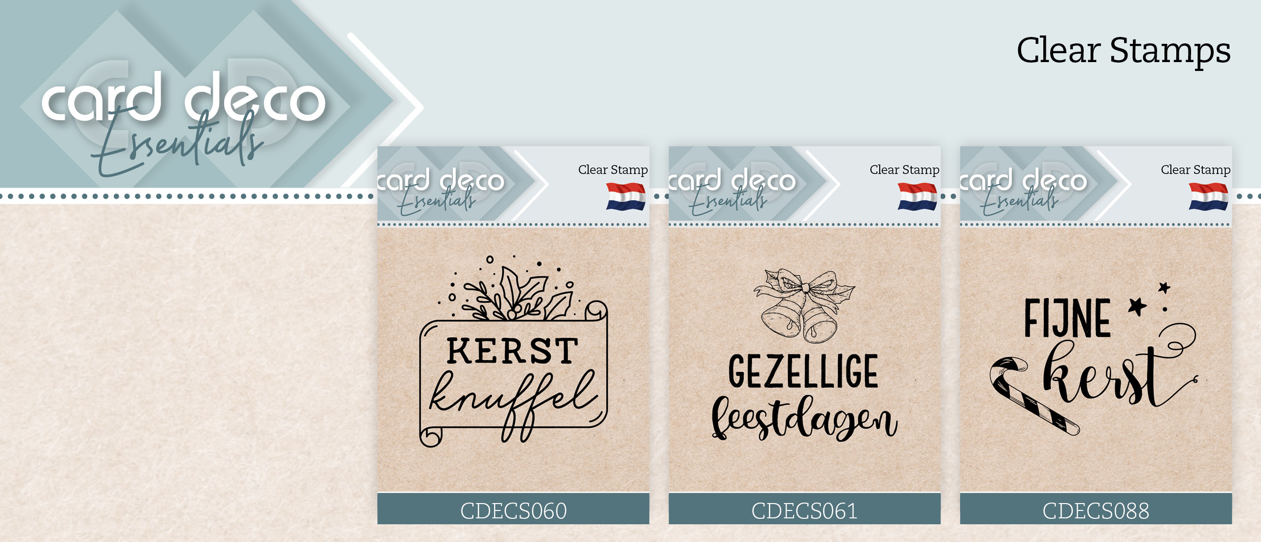 Nieuwe Clear Stamps van Card Deco Essentials!(CDECS060, CDECS061 en CDECS088)