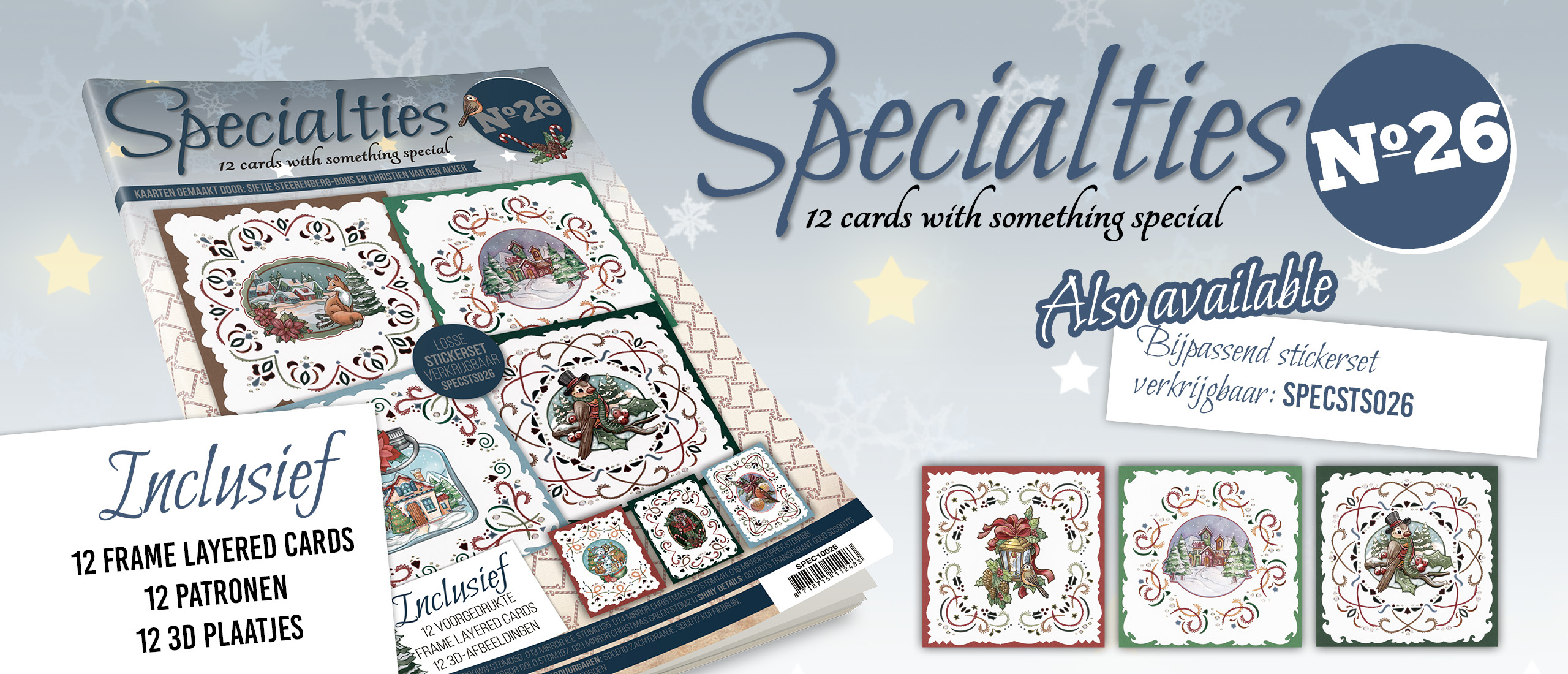 Specialties nr. 26: Kerstmis en winter!