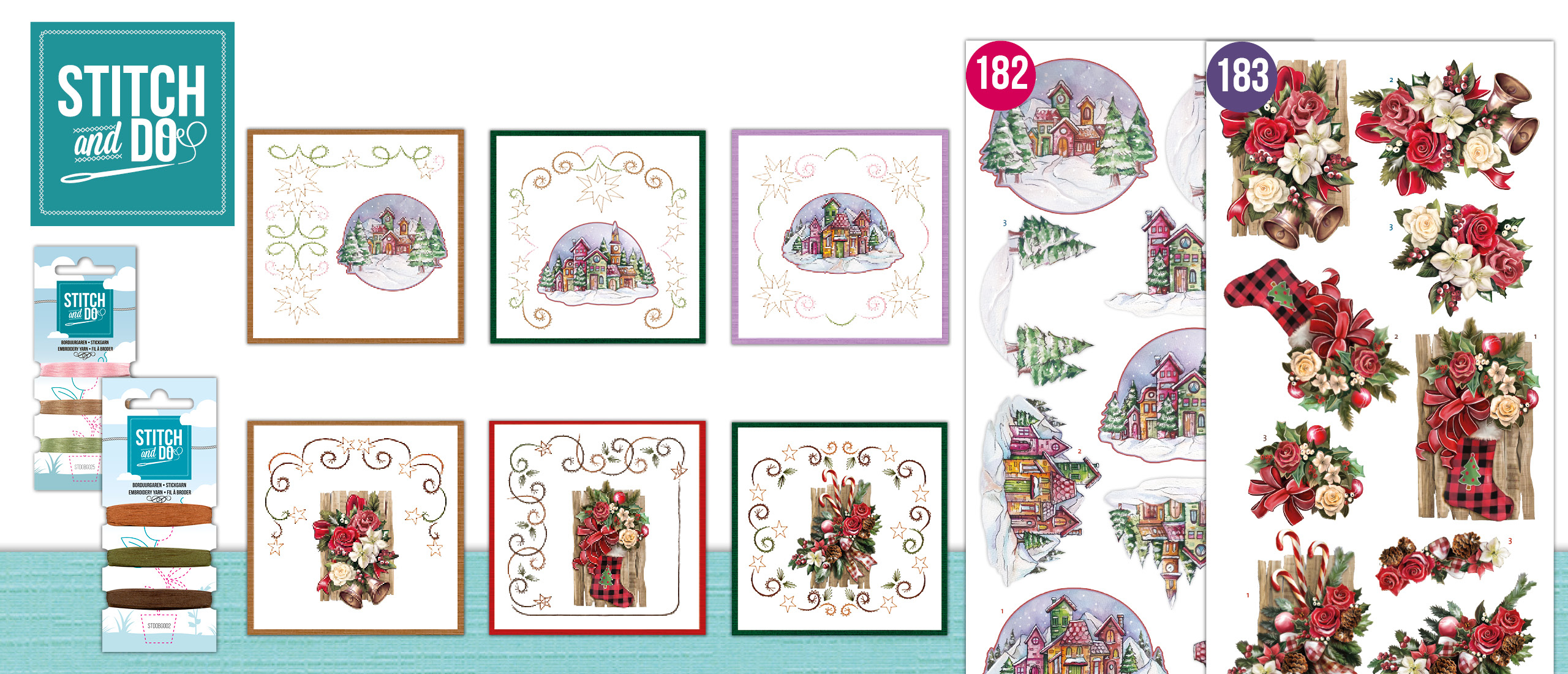 Stitch and Do 182-183 Christmas Miracle - Yvonne Creations & Amy Design - From Santa with Love