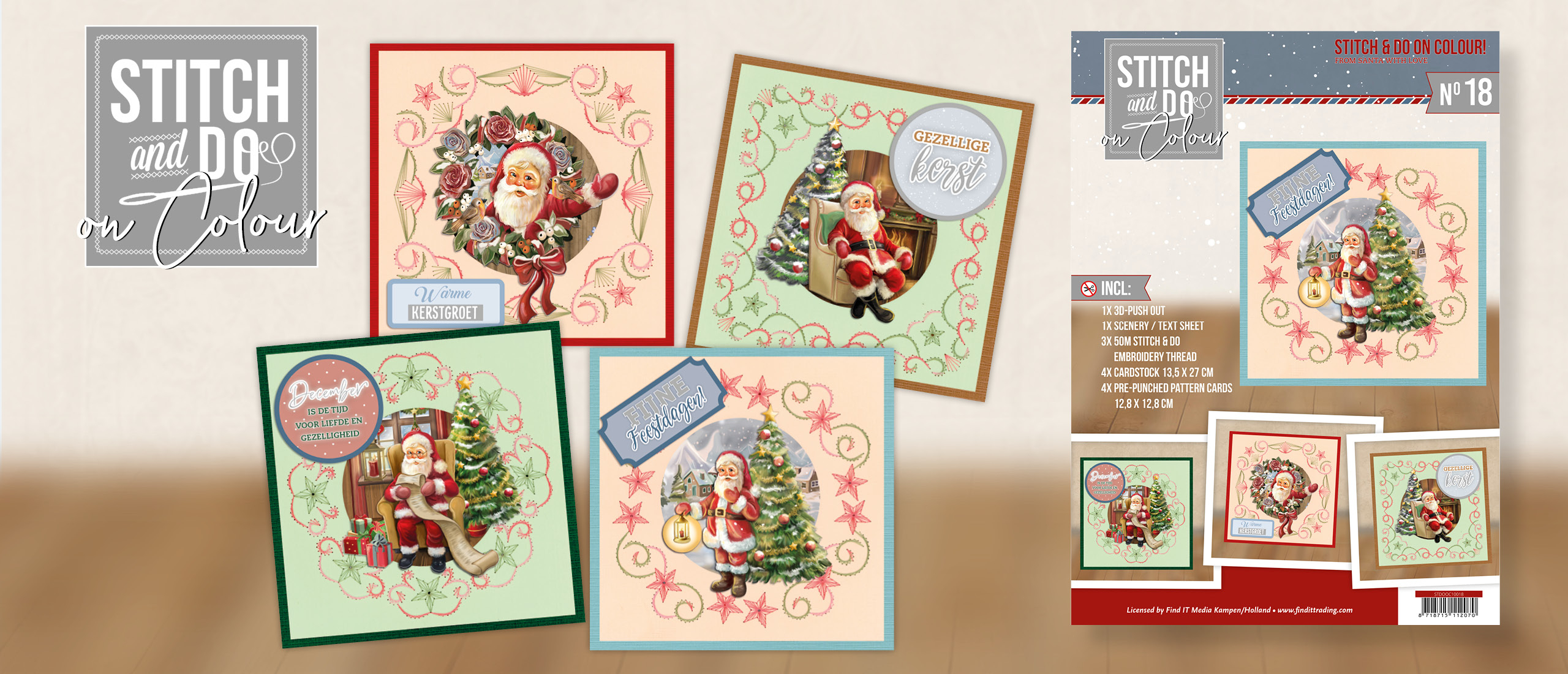 Stitch and Do on Colour 018 - Amy Design - From Santa with Love